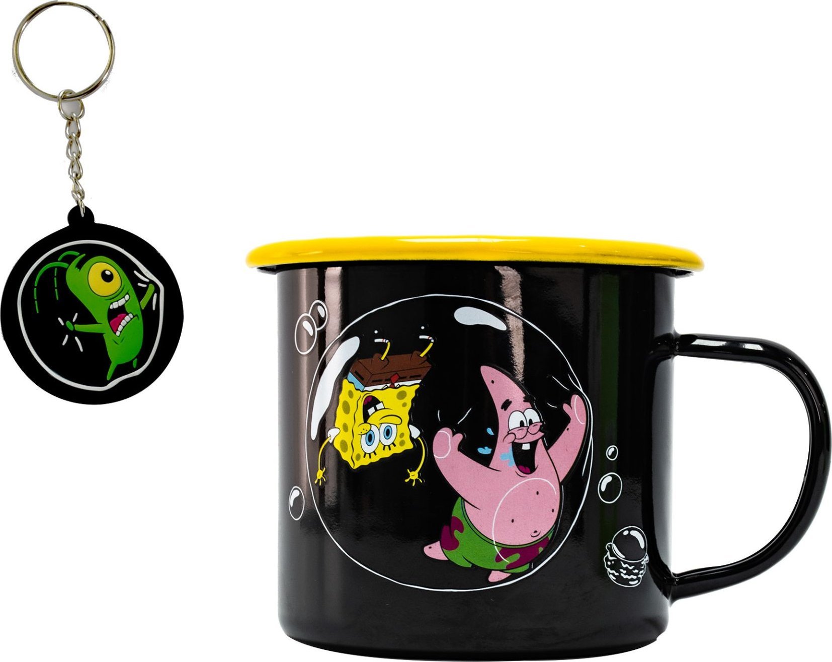 Thumbs Up Palec nahoru Palec nahoru! Tasse plus Schlüsselanhänger - SpongeBob