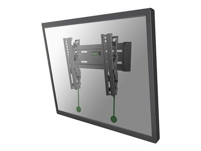 Neomounts NM-W125 - Držák - sklopný - pro Displej LCD - černá - velikost obrazovky: 10 -40  - montáž na stěnu