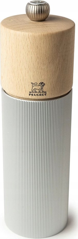 Peugeot Line Holz/Aluminium Salzmühle 18 cm Natur