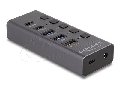 USB 5 Gbps Hub with 2 x USB Type-A and 2, USB 5 Gbps Hub with 2 x USB Type-A and 2