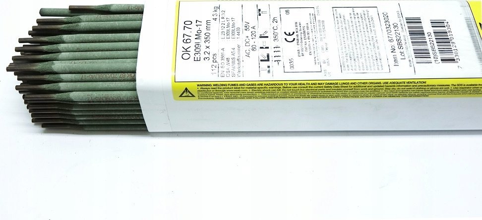 ESAB ROUTILL-SOUR ELECTRODE 3,2 mm 4,3 kg. Kolem 67,70 ESAB - 6770323020