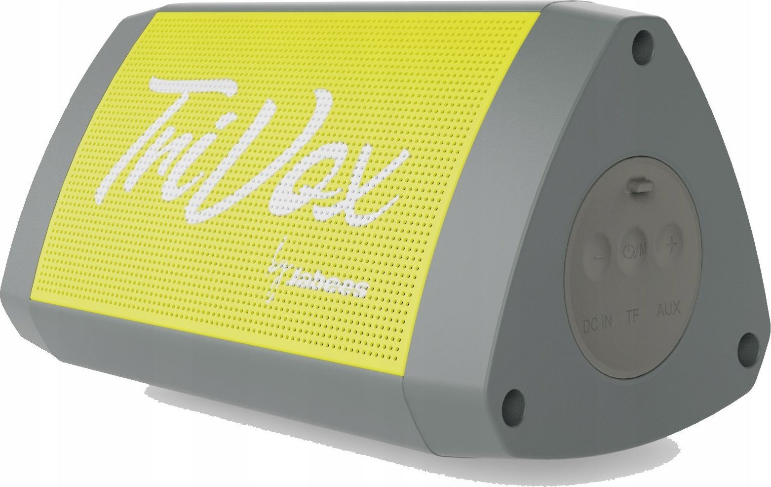 Jabees Trivox 7w Bluetooth reproduktor Voděodolný IP66 + Aux rádio FM MicroSD / Šedý - Žlutý / Sluneční svit