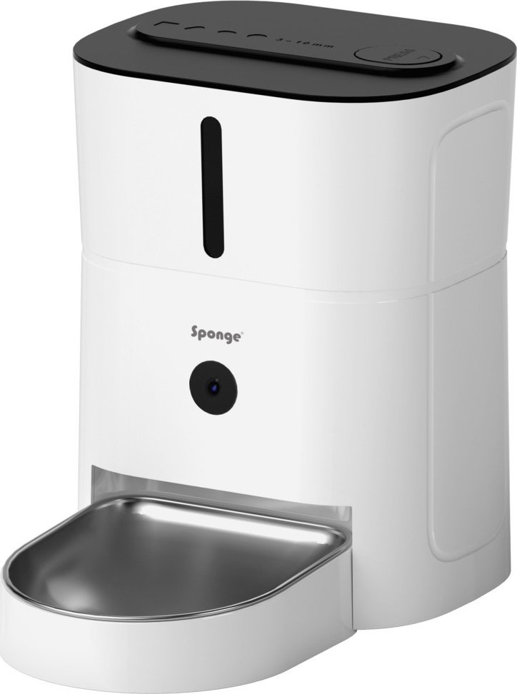 Sponge Chytrý fotoaparát Išmanus maisto zásobníkorius Pet Feeder