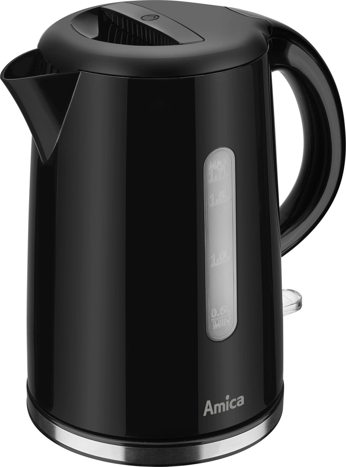 Rychlovarná konvice Amica KF 1002 1,7 l 1850-2200 W černá