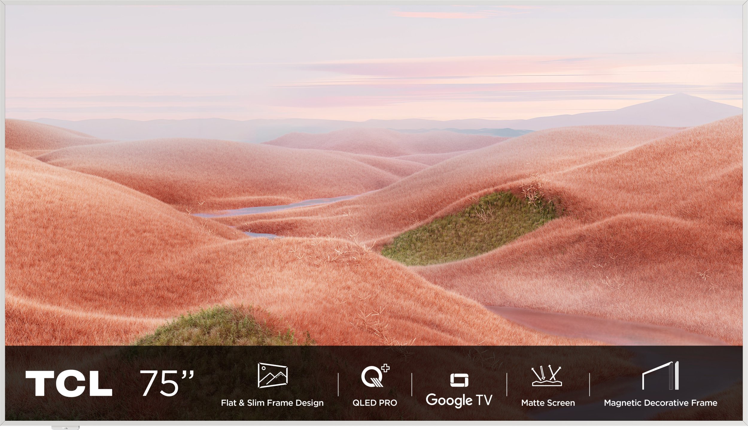 TCL 75A300W televizor 190,5 cm (75 ) 4K Ultra HD Smart TV Bílá 450 cd/m2