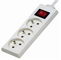 Konnoc DX-3FS 5m trojzásuvka s vypínačem