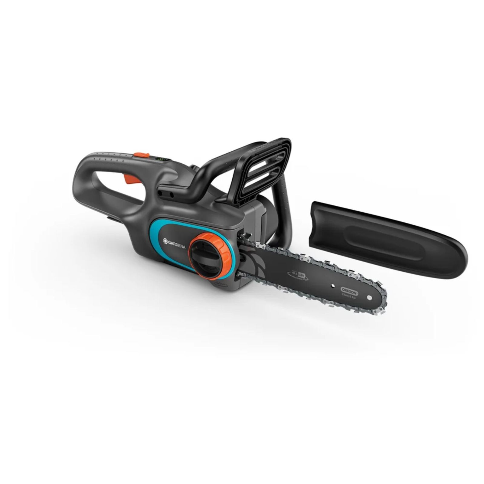 GARDENA akumulátorová řetězová pila PowerSaw 250/18V P4A solo, prořezávač tyčí