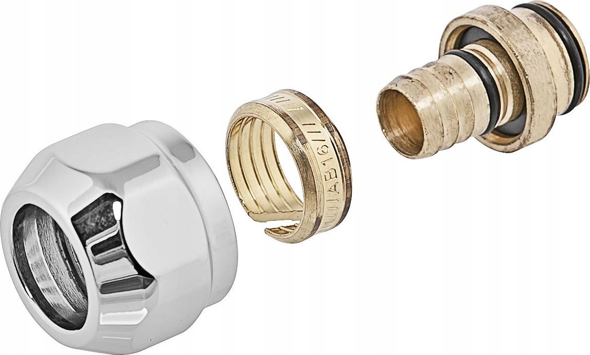Herz Kompresní fitinky M 22 x 1,5 - Design - Chrom (DWZ)