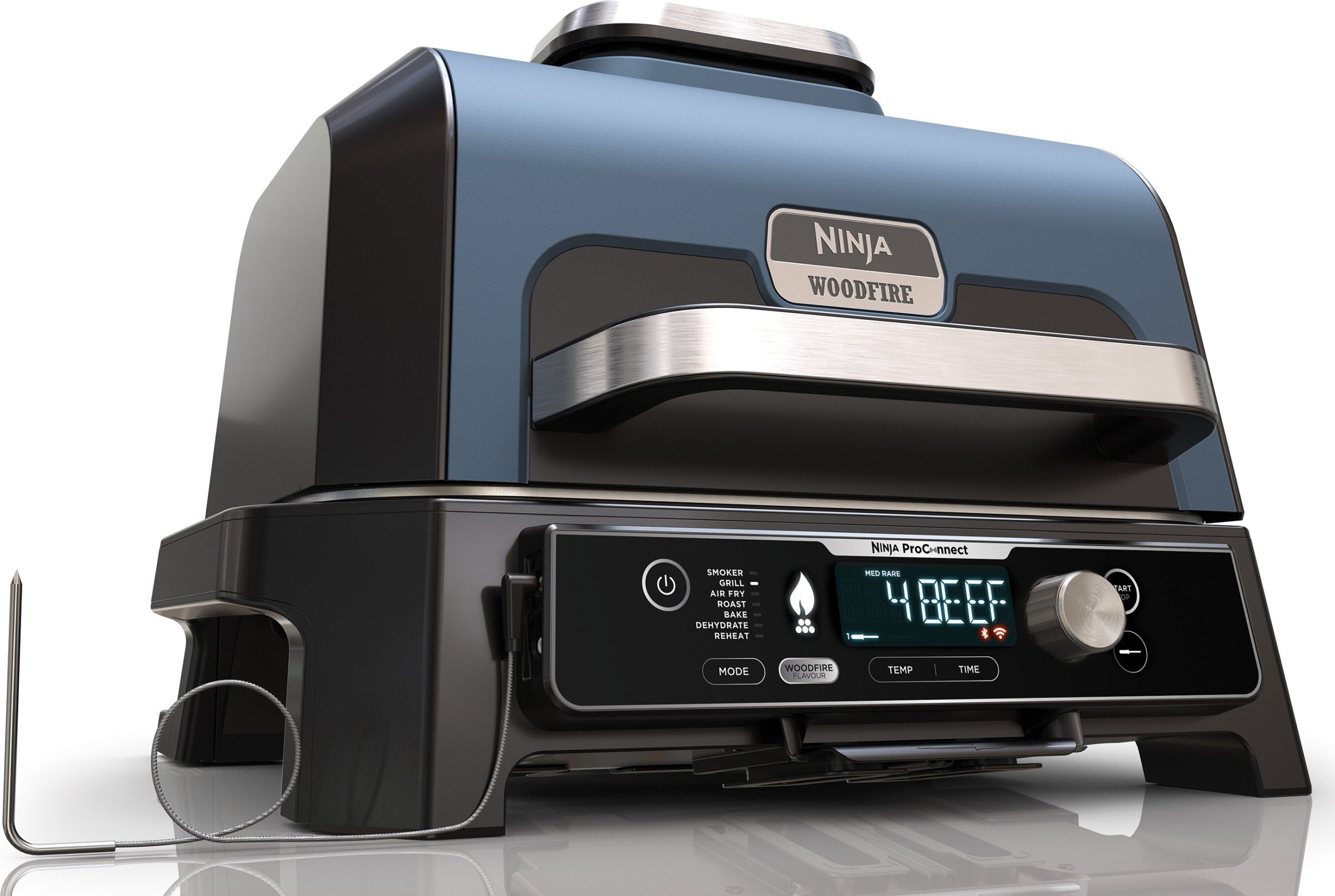 Ninja Elektrický gril Woodfire Pro Connect XL OG901EU