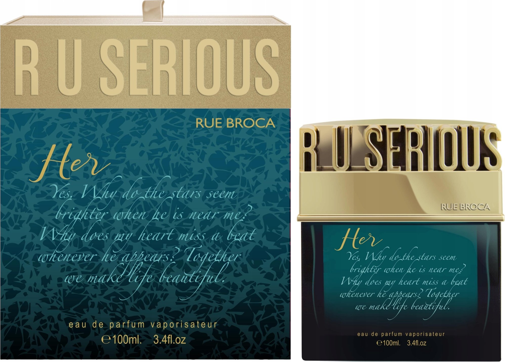 Jean Patou RUE BROCA RU Serious Her EDP sprej 100ml