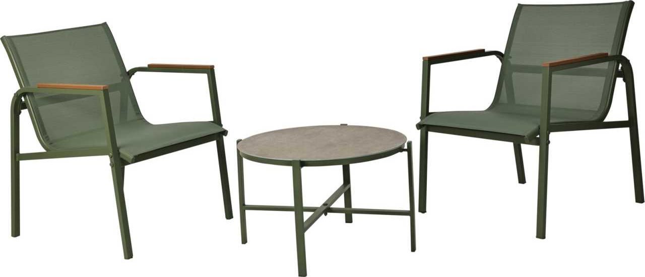 Selsey Sada zahradního nábytku, 2 křesla a konferenční stolek