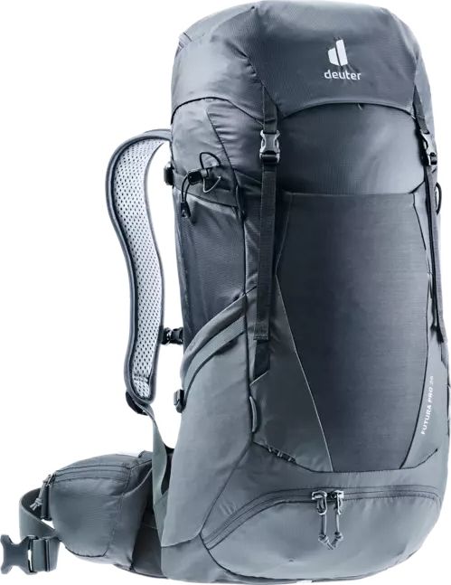 DEUTER FUTURA PRO 36 TURISTICKÝ BATOH BLACK-GRAPHITE