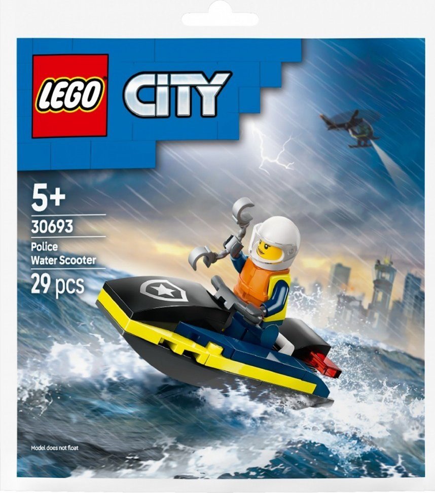 LEGO CITY 30693 Policejní vodní skútr