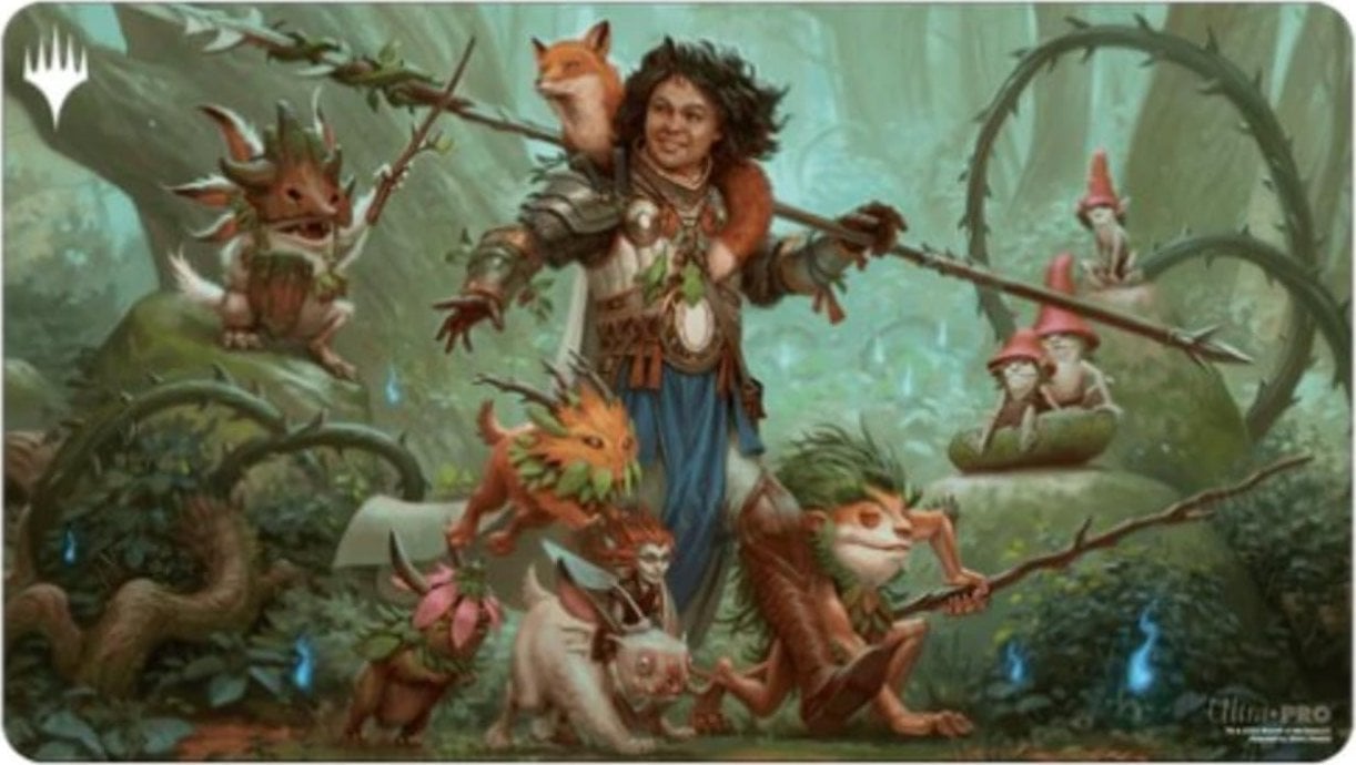 Ultra Pro : Magic the Gathering - Wilds of Eldraine - Hracia podložka - Ellivere of the Wild Court