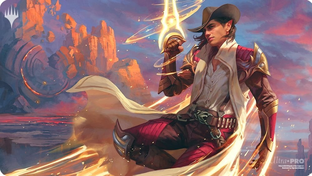 Ultra Pro : Magic the Gathering - Outlaws of Thunder Junction - Podložka na hranie - Kellan, the Kid