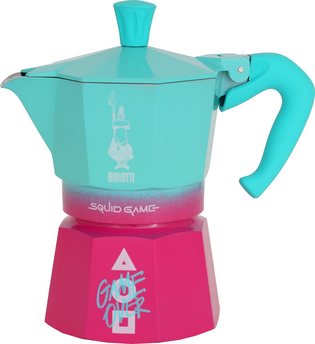 Kávovar Bialetti Moka Express Squid Game na 3 šálky