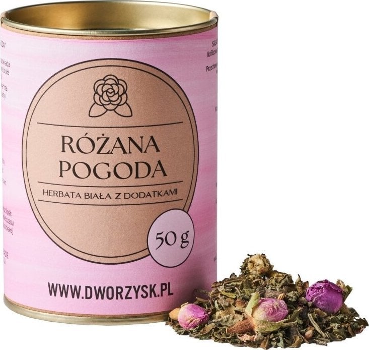 Dworzysk Bílý sypaný čaj Růžové počasí 50g
