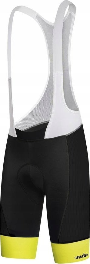 Zero RH+ Cyklistické kraťasy ZeroRH+ Hero Černo-Bílo-Acid Yellow - M