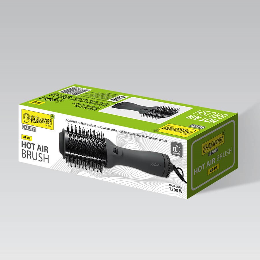 Fén-kefa na vlasy 1200W MAESTRO MR-260