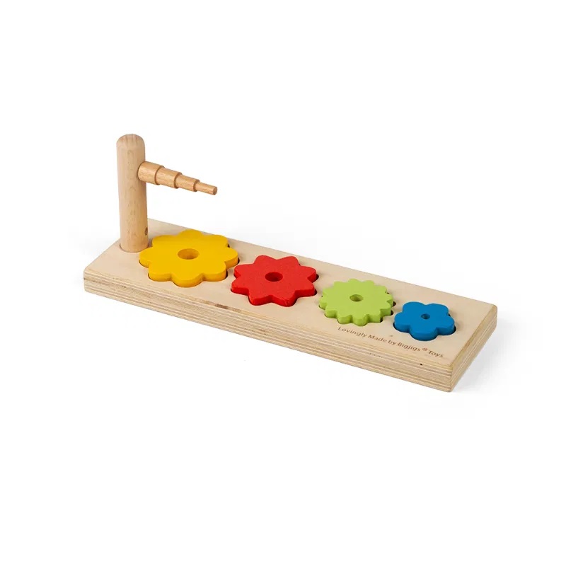 Bigjigs Toys Vkládačka květy