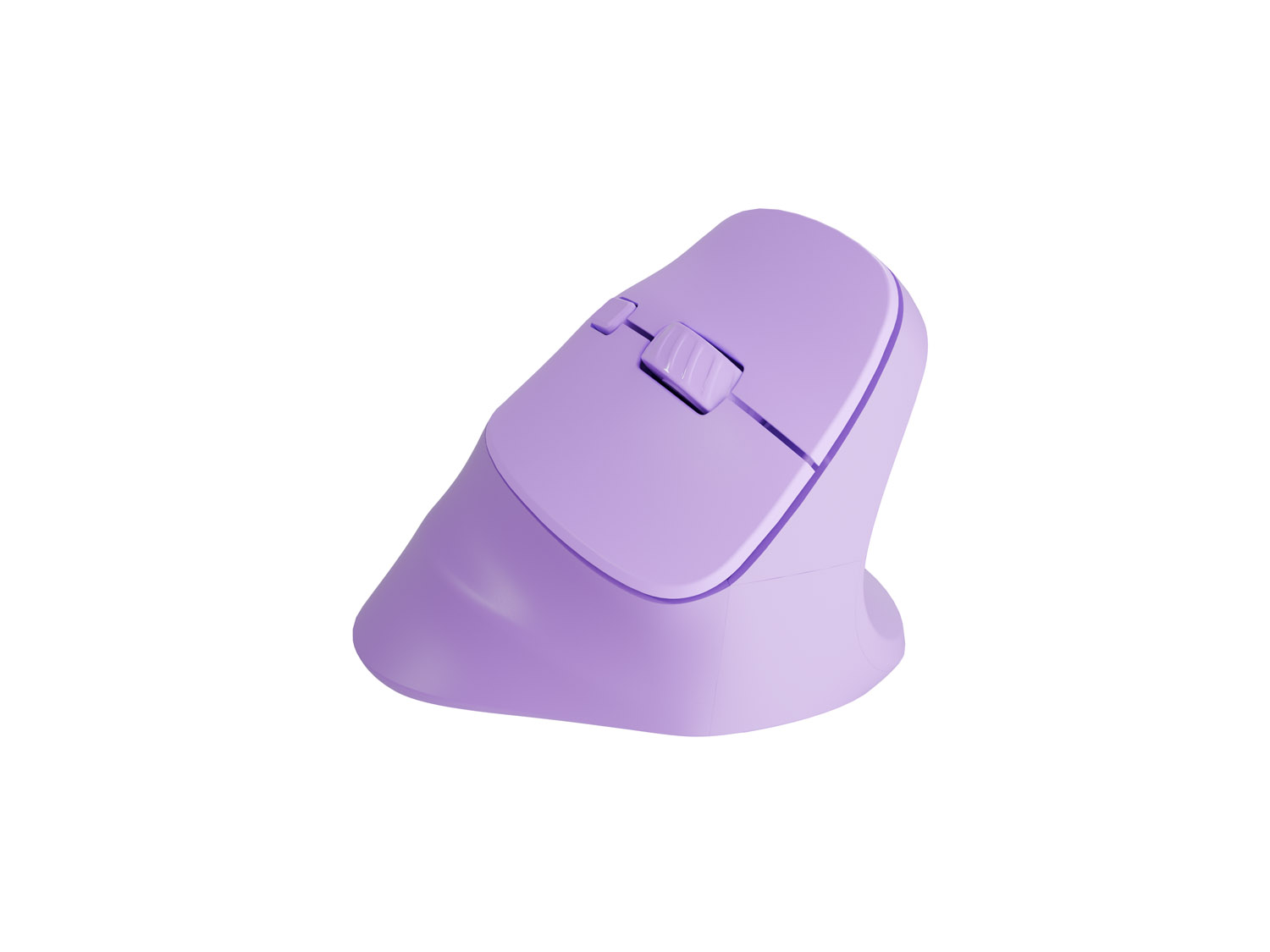 Natec Vertikální bezdrátová myš Crake 2 Pure Lavender