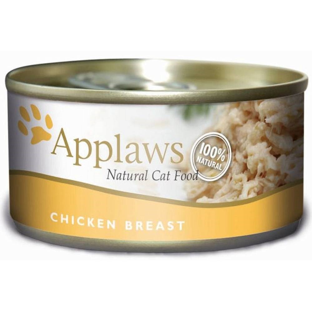 APPLAWS Cat Kuřecí prso - mokré krmivo pro kočky - 156 g