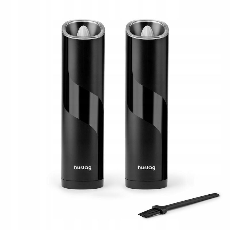 Elektrické mlýnky na koření Huslog černé