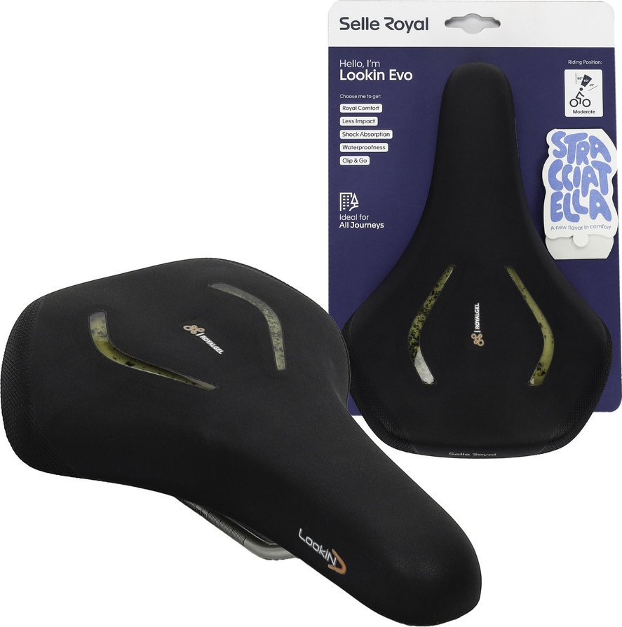 Sedlo Selle Royal Lookin EVO Moderate 60 stupňů. gel + elastomery unisex