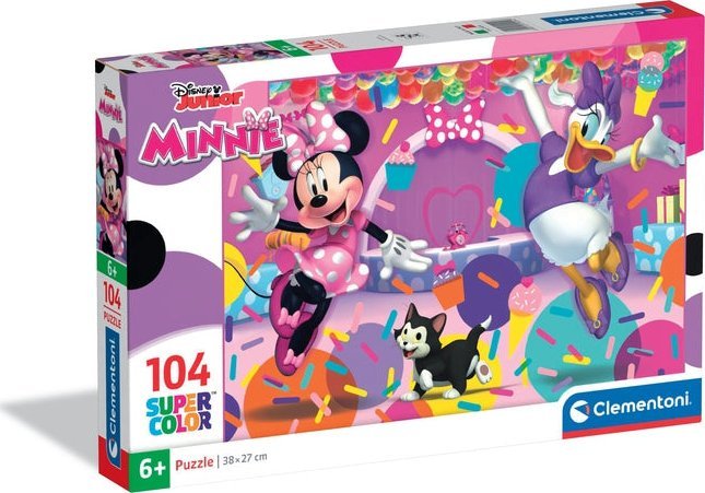 Clementoni - Puzzle 104 Disney Minnie