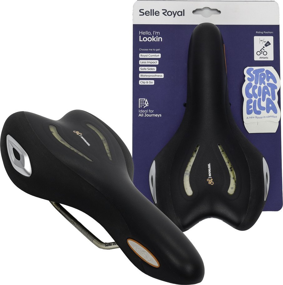 Selle Royal Lookin Athletic sedlo 45 stupňů.. gel