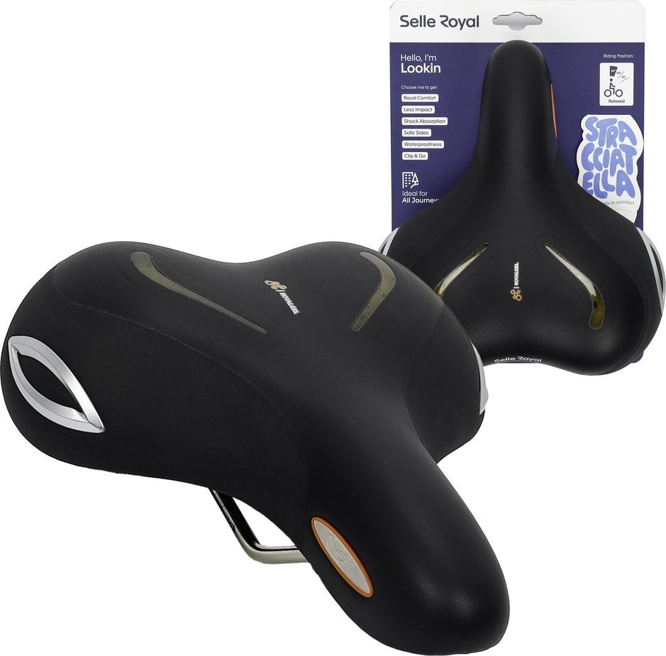 Sedlo Selle Royal Lookin Relaxed 90 stupňů. gel + elastomery unisex