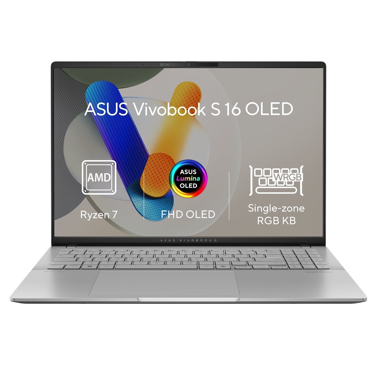 ASUS Vivobook S 16 OLED M5606KA-OLED094X Cool Silver celokovový