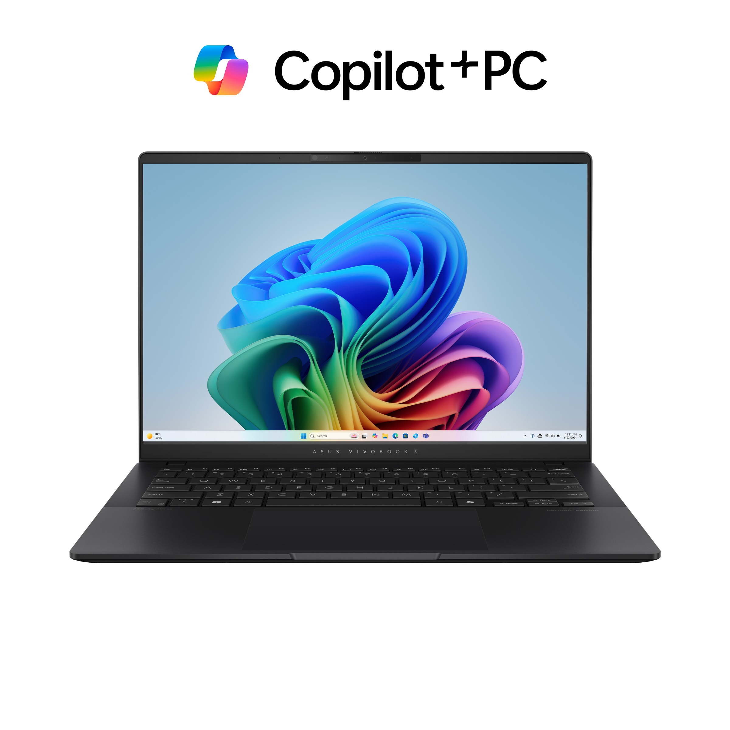 ASUS Vivobook S 14 OLED/M5406KA-OLED108X/AI7-350/14 /WUXGA/24GB/1TB SSD/AMD int/W11P/Black/2R