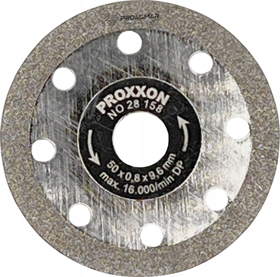 Proxxon Diamantový jemnozrnný řezný kotouč, 50 x 0,8 x 9,6 mm