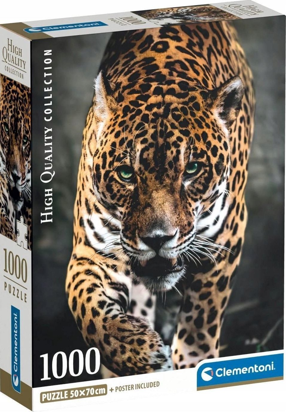 Clementoni - Puzzle 1000 Jaguáří stezka