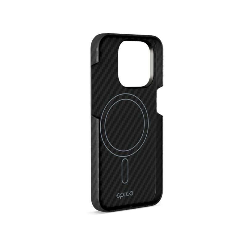 Epico Mag+ Carbon kryt pro iPhone 16 Pro - černý