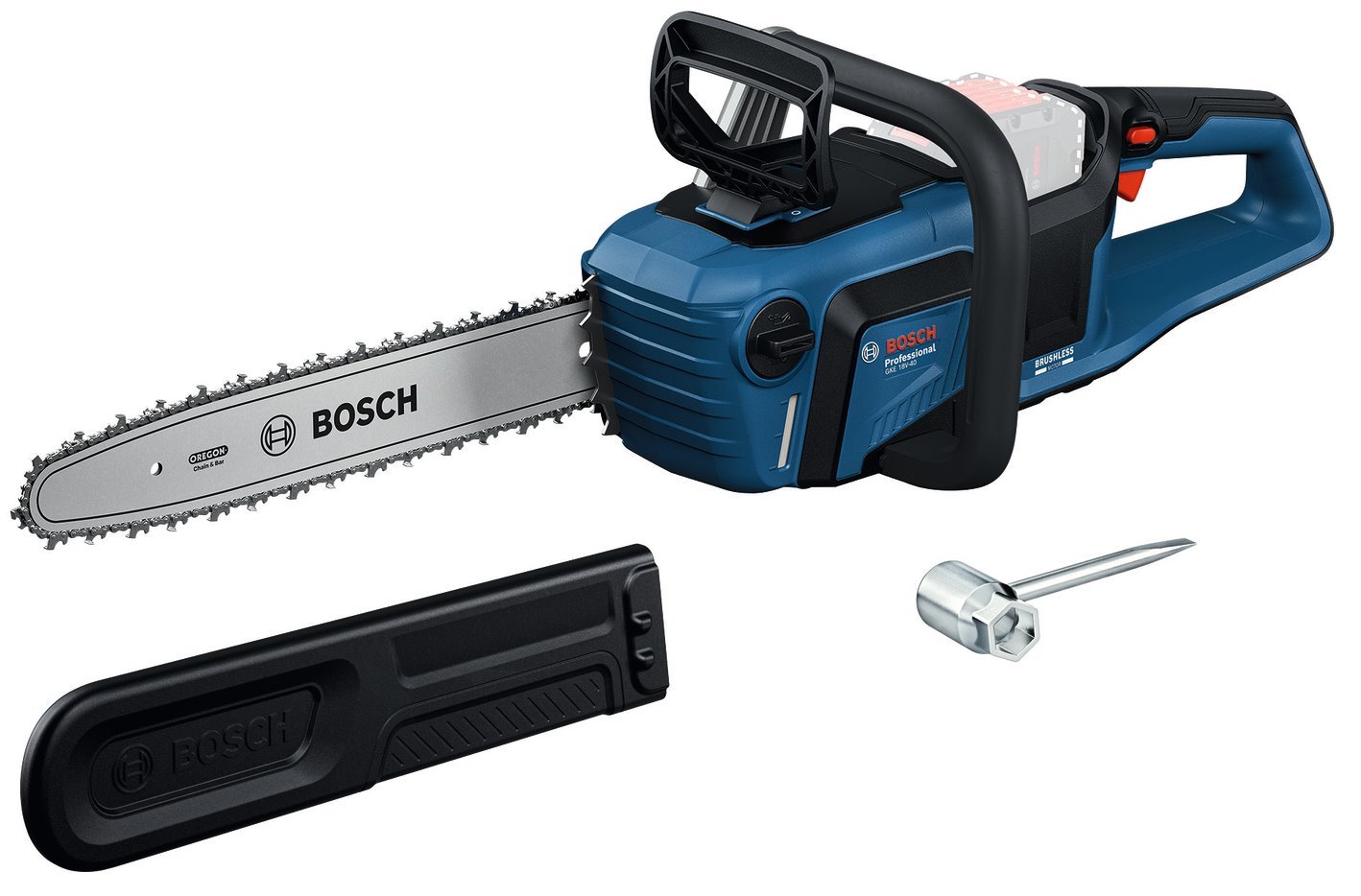 Bosch BITURBO GKE 18V-40 Professional solo, 18V Akumulátorová řetězová pila