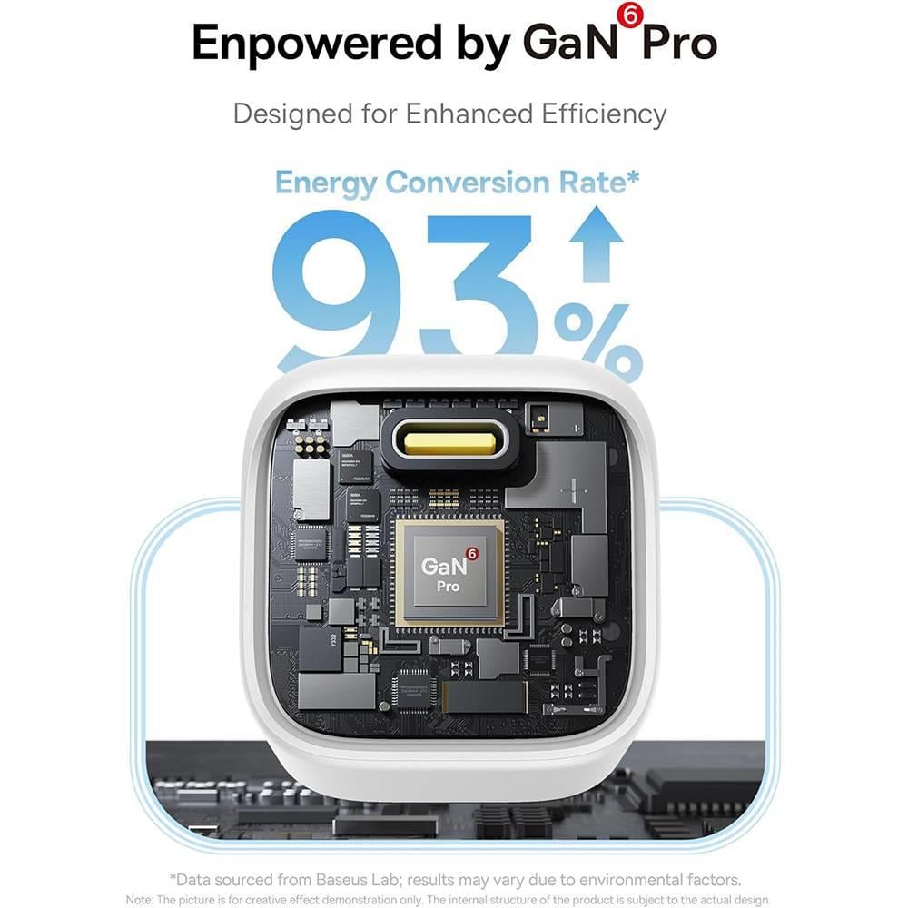 Nabíječka do sítě Baseus PicoGo 45W, 1xUSB-C bílá