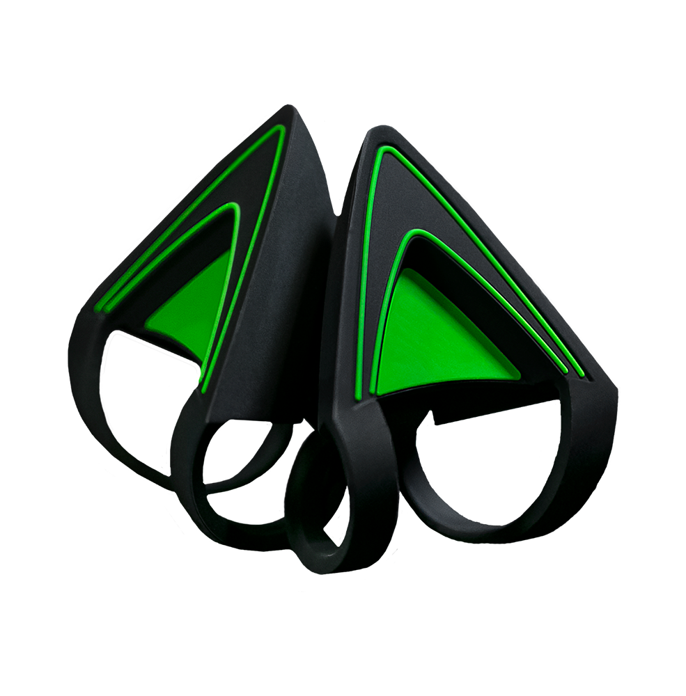Razer Kitty Ears for Kraken Green