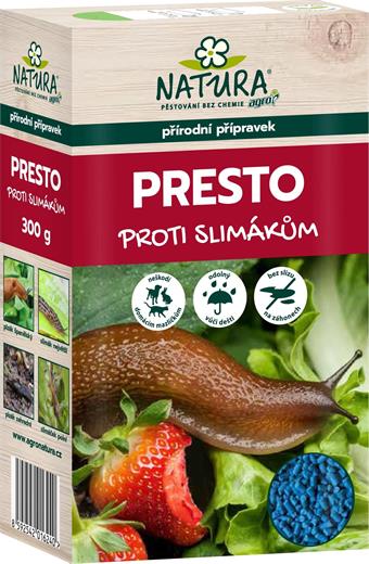 Přípravek Agro  NATURA PRESTO na slimáky 300 g