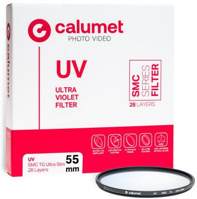 Calumet UV filtr SMC TG 55 mm Ultra Slim 28 vrstev