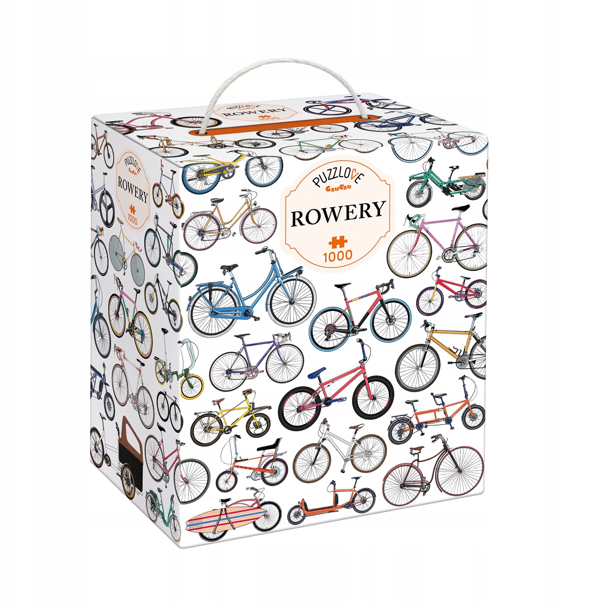 CzuCzu 1000dílné puzzle Puzzlove Bikes