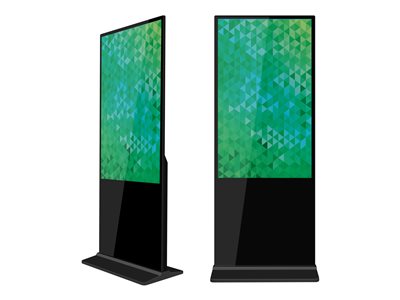Vision DSD-55 - 55  Třída úhlopříčky displej LCD s LED podsvícením - digital signage / kiosk - 4K UHD (2160p) 3840 x 2160 - černá