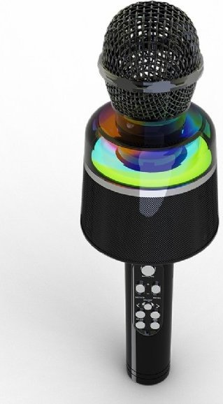 Gembird Bezdrátový karaoke mikrofon | MICBT-01-BK | 3,5mm, Bluetooth | Černý
