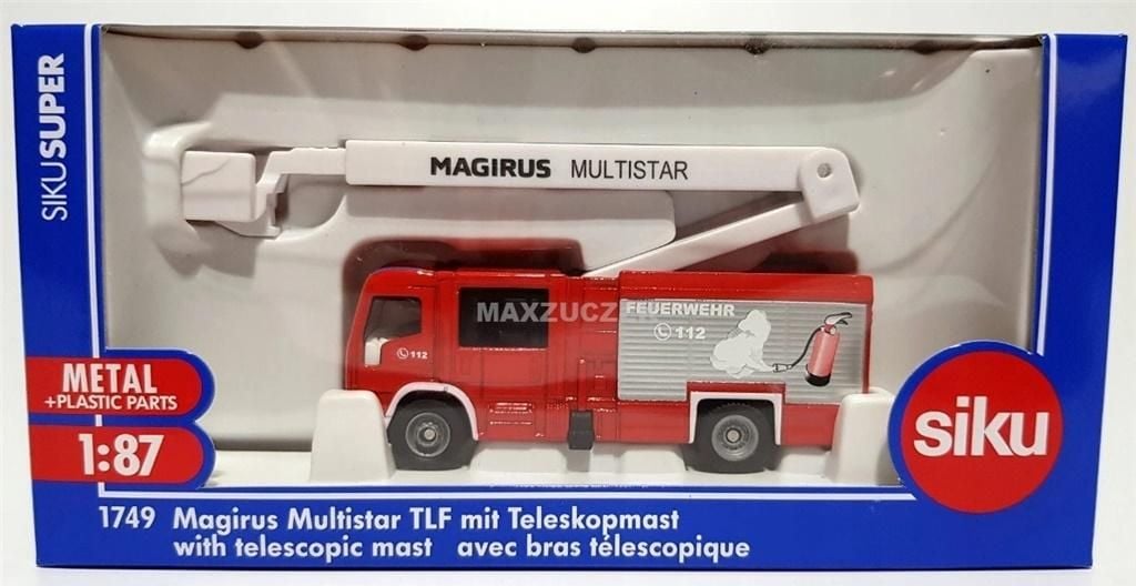 Siku SIKU SUPER Magirus Multistar TLF s tel - 1749