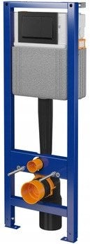 Cersanit C689 MITO 40 MECHANICKÉ TLAČÍTKO ČERNÉ MATNÉ