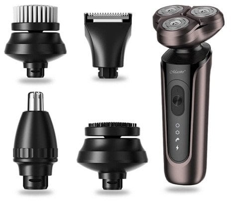 Zestaw do golenia 5w1 USB MAESTRO MR-674