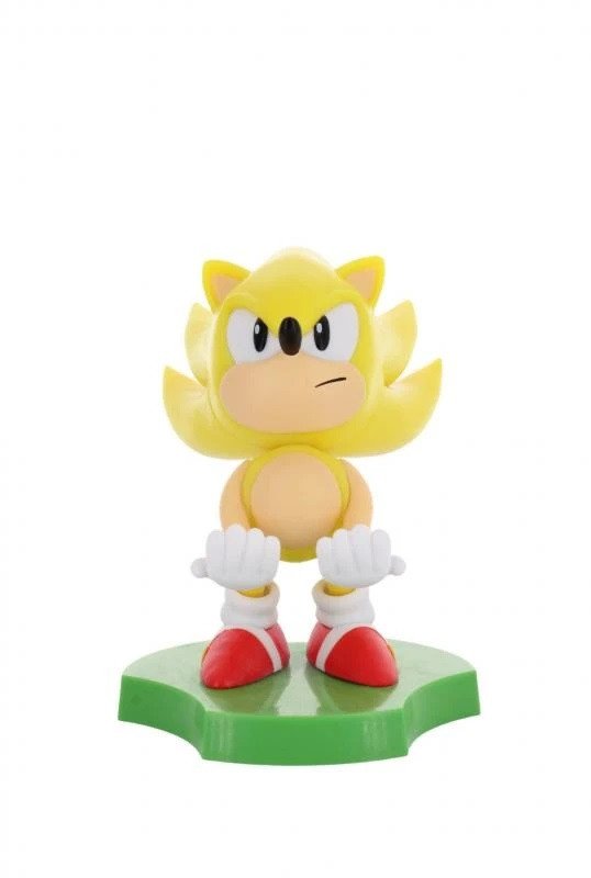 Cable Guys Stojan na sluchátka Exquisite Gaming Sonic the Hedgehog Super Sonic (11 cm)
