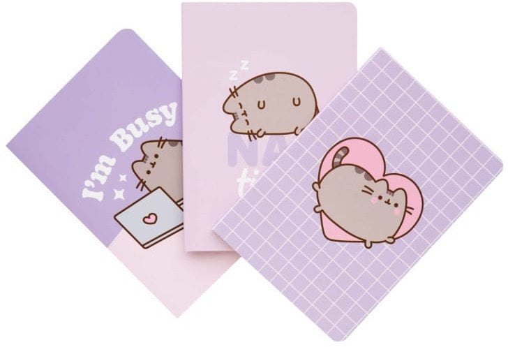Pusheen - Sada sešitů A6 z kolekce Moments, 3 ks.