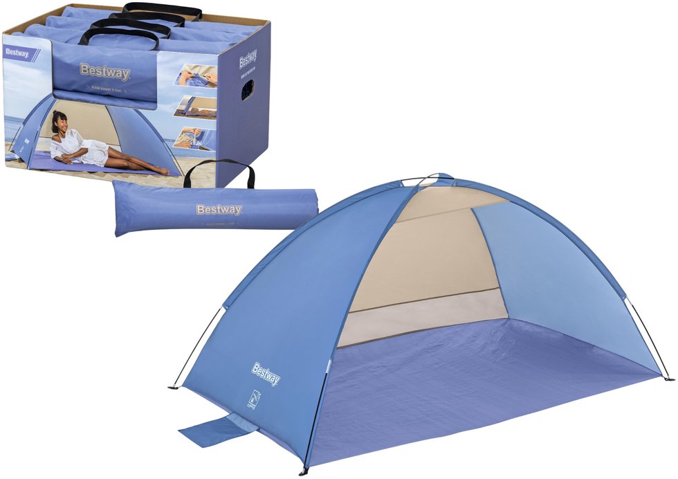 Bestway Turistický plážový stan 200 x 120 x 95 cm 68105